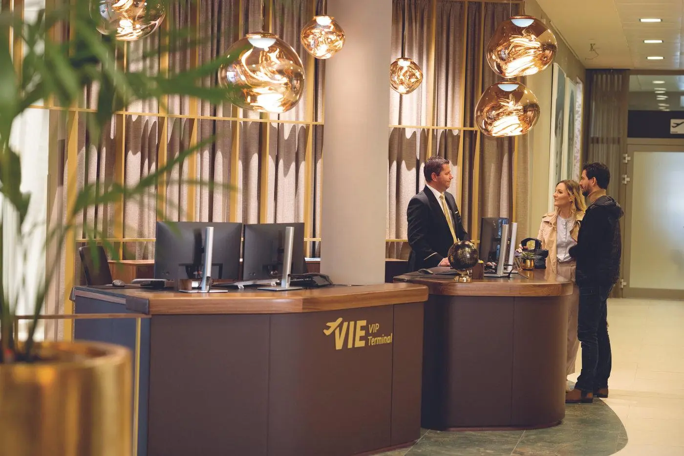 Erstklassig fliegen: VIP Terminal Flughafen Wien — Impression 1
